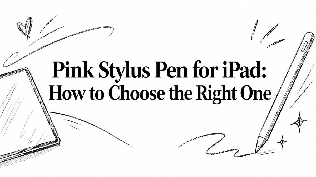 Pink Stylus Pen for iPad: How to Choose the Right One