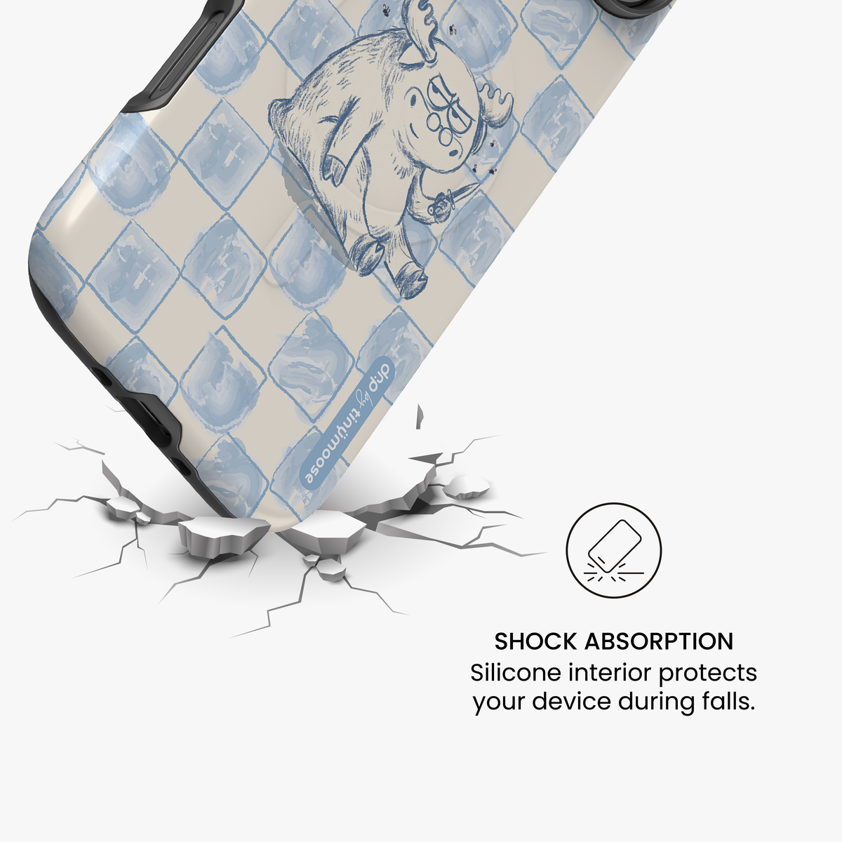 Grumpy Moose Glossy MagSafe Tough Case for iPhone