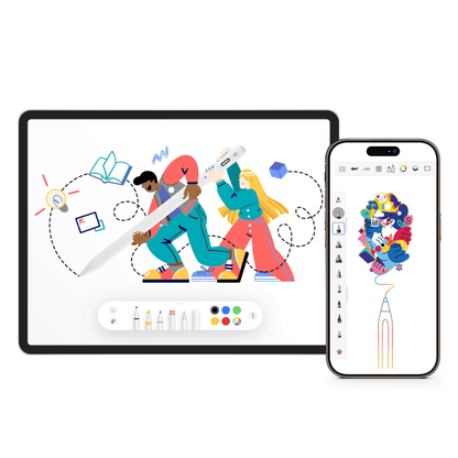 Pencil Pro Ultra iPad Pen with Smart Switch Technology - Midnight Black