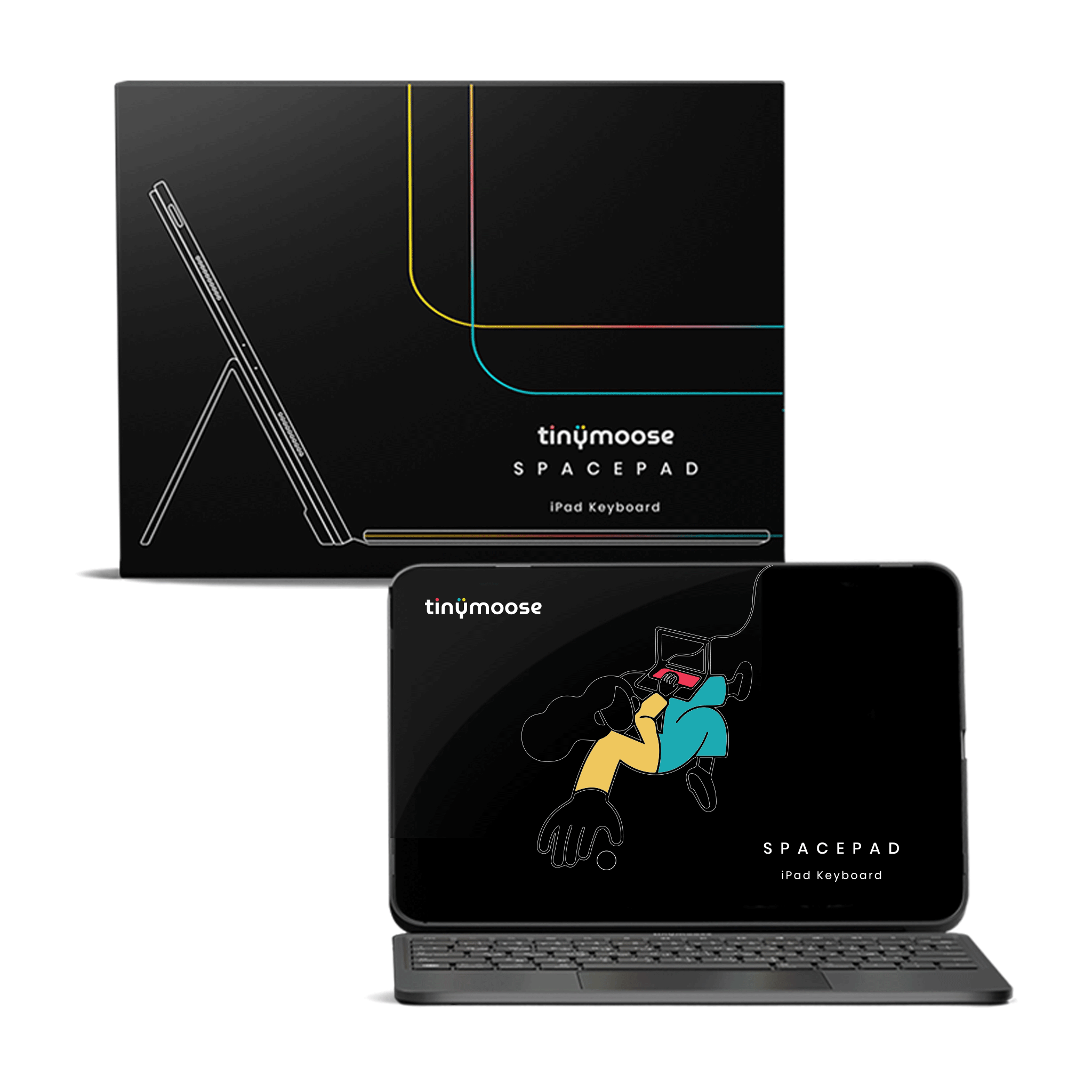 SpacePad | 2-in-1 iPad Keyboard for iPad 11 (A16) & 10th Gen
