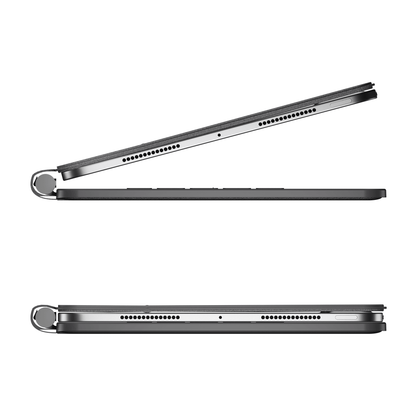 SpacePad Pro iPad Keyboard - Black - (iPad Air 11 (4th–5th Gen) / Pro 11) shown from the side