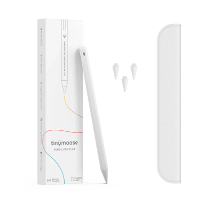 Pencil Pro Plus | Wireless Charging iPad Pen with packaging content